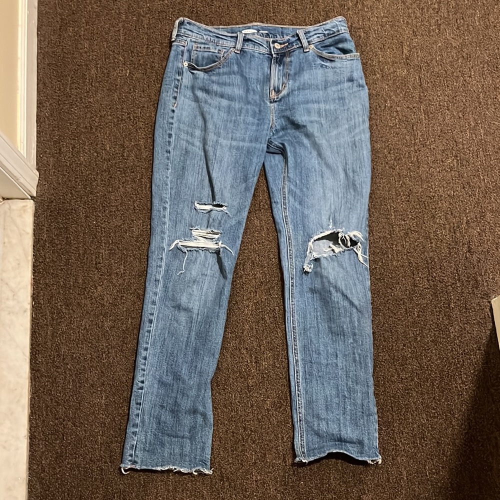 Old Distressed Boyfriend Jean!